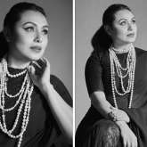 Rani Mukerji stuns in black Sabyasachi saree paired with Chanel pearls for IFFM 2023 Awards night