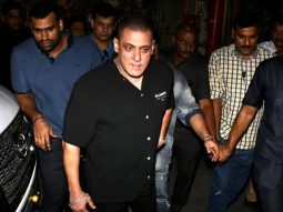 Salman Khan gets clicked at Bastian in his new look