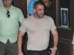 Salman Khan gets clicked at a dubbing studio in his new look