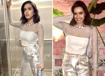 Shraddha Kapoor lights up the night in Zaras silver ensemble : Bollywood News Shraddha Kapoor lights up the night in Zaras silver ensemble : Bollywood News