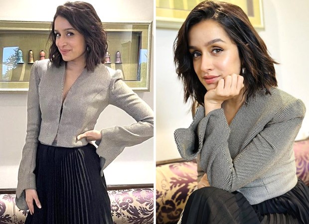 Shraddha Kapoor sways through style with a pleated perfection in black  pleated skirt and buttoned top : Bollywood News - Bollywood Hungama