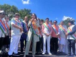 Tamannaah Bhatia headlines 19th India Day Parade in New Jersey as Grand Marshal