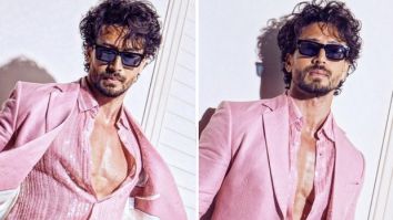 Tiger Shroff gives a fierce twist to the Barbie trend as he rocks a pink pantsuit