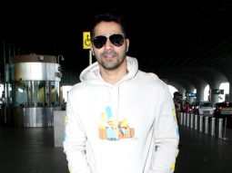 Varun Dhawan opts for a comfortable yet stylish airport look
