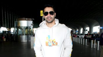 Varun Dhawan opts for a comfortable yet stylish airport look
