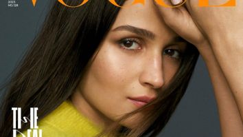 Alia Bhatt on the cover of Vogue, Sept 2023