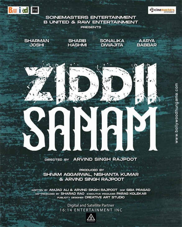 First Look Of The Movie Ziddii Sanam