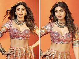 Shilpa Shetty is ready to kickstart festive season in pink mirror work lehenga