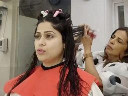 A day in the salon with Shamita Shetty !