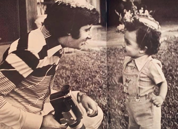 Amitabh Bachchan shares precious throwback picture of Abhishek Bachchan; melts hearts with emotional note