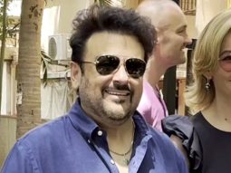 Adnan Sami sports a blue shirt as he gets clicked in the city
