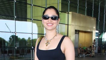 Airport look on point! Tamannaah Bhatia poses for paps