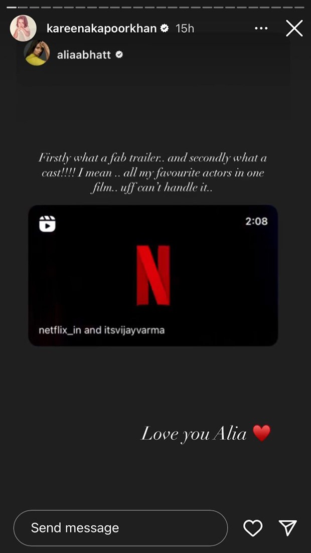 Jaane Jaan trailer gets thumbs up from Karan Johar, Alia Bhatt, Hrithik Roshan and others