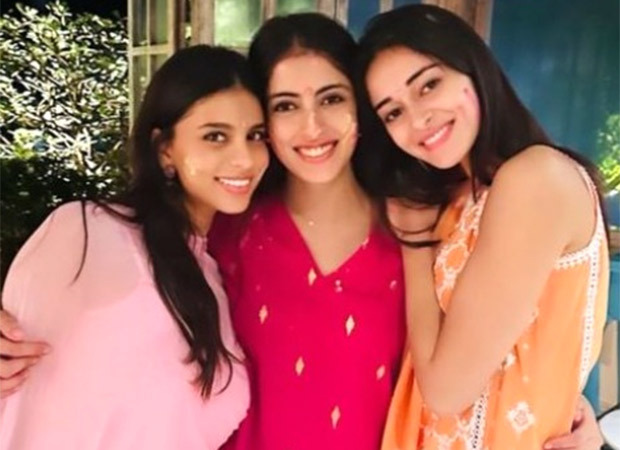 Ananya Panday, Suhana Khan, and Navya Naveli Nanda share joyful moments during Ganpati Visarjan; see pic