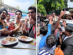 Fukrey 3: Pulkit Samrat and the Fukra gang try out street delicacies in Delhi; get mobbed by fans