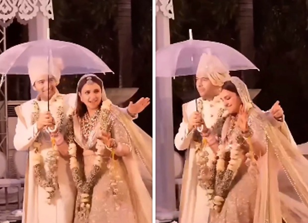 INSIDE VIDEO: Parineeti Chopra and Raghav Chadha groove to 'Shubhaarambh' at the jaimala ceremony