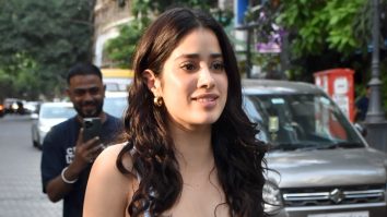 Janhvi Kapoor looks flawless in a white flowy dress