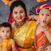 Janmashtami 2023: Kantara star Rishab Shetty shares adorable pics of kids Ranvit and Radhya dressed as Lord Krishna and Radhe
