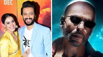 Jawan: Riteish Deshmukh and wife Genelia describe the ‘magic’ of Shah Rukh Khan as they review Jawan; actor says “it hit me like a hurricane”