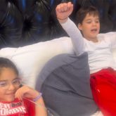 Karan Johar’s kids Roohi and Yash excitedly watch their dad’s new movie Rocky Aur Rani Kii Prem Kahaani, see video