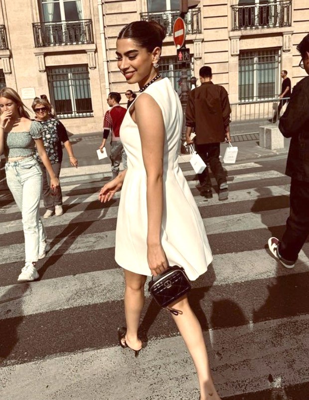 Khushi Kapoor's choice of a white dress at the Dior spring/summer 2024 show exemplified the art of mastering Parisian elegance