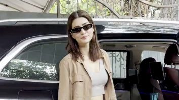 Kriti Sanon poses for paps as she gets clicked in the city