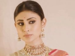 Mouni Roy killing it with her dreamy eyes and gorgeous saree