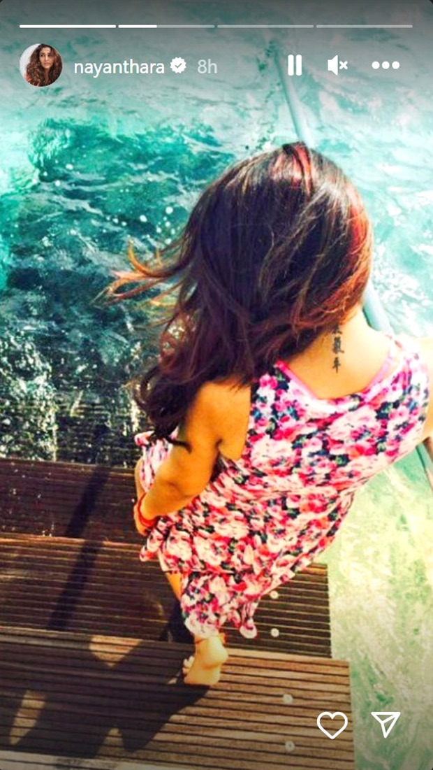 Jawan star Nayanthara reveals exquisite neck tattoo in unseen vacation snapshot; see pic