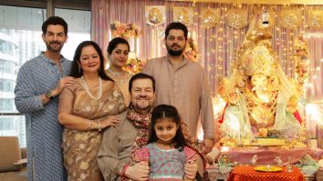 Neil Nitin Mukesh and family welcome eco-friendly Lord Ganesha for the 30th consecutive year