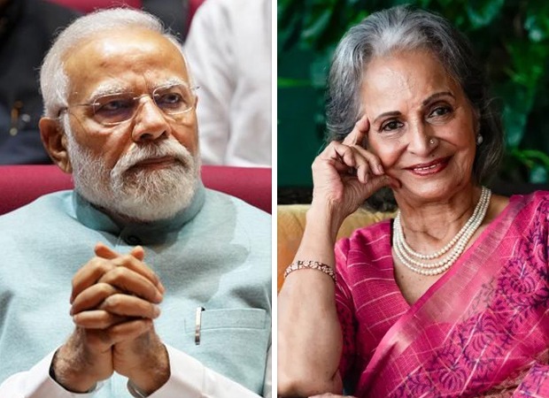 PM Narendra Modi congratulates Waheeda Rehman on Dadasaheb Phalke Lifetime Achievement Award; calls her “A beacon of talent”