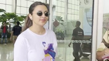 Parineeti Chopra smiles wide as she gets clicked by paps at the airport