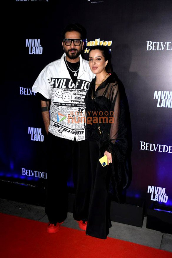 photos bhumi pednekar shehnaaz gill and others snapped during the promotion of their new song desi wine 7