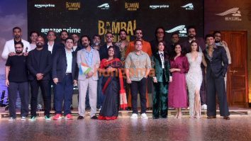 Photos: Cast of Bambai Meri Jaan snapped at the trailer launch in Mumbai