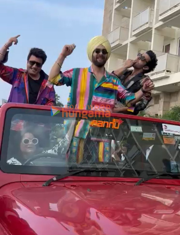 photos fukrey 3 cast snapped promoting the film in delhi 1