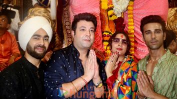 Photos: Fukrey 3 team visit Lalbaugcha Raja to seek Lord Ganesha’s blessings