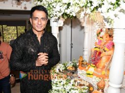 Photos: Ganpati celebration at Sonu Sood’s residence