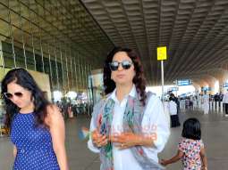 Photos: Sara Ali Khan, Juhi Chawla, Mahima Makwana and others snapped at the airport