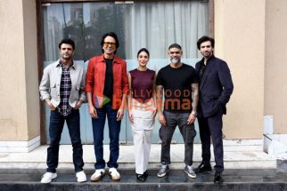 Photos: Kay Kay Menon, Kritika Kamra, Avinash Tiwary and Shujaat Saudagar snapped during the promotions of Bambai Meri Jaan at JW Marriott, Juhu