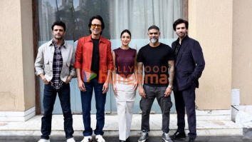 Photos: Kay Kay Menon, Kritika Kamra, Avinash Tiwary and Shujaat Saudagar snapped during the promotions of Bambai Meri Jaan at JW Marriott, Juhu