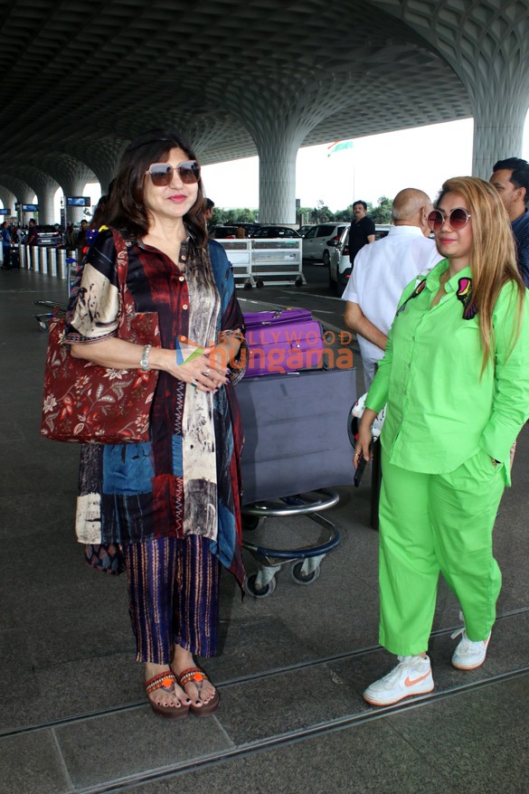 photos nora fatehi aishwarya rai bachchan sherlyn chopra and others snapped at the airport 2 3