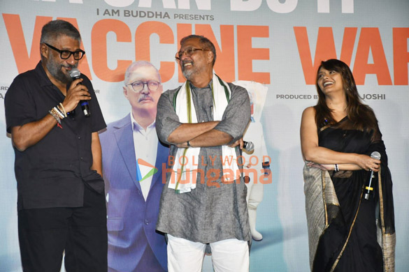 photos pallavi joshi vivek agnihotri nana patekar and others snapped at the vaccine war trailer launch 0088 2