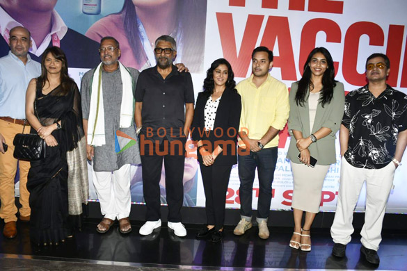 photos pallavi joshi vivek agnihotri nana patekar and others snapped at the vaccine war trailer launch 2