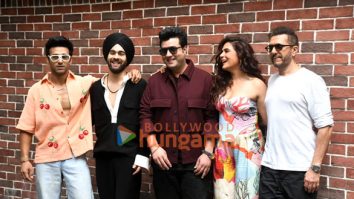 Photos: Pulkit Samrat, Richa Chadha, Pankaj Tripathi, Varun Sharma and Manjot Singh snapped at Excel Entertainment office in Bandra