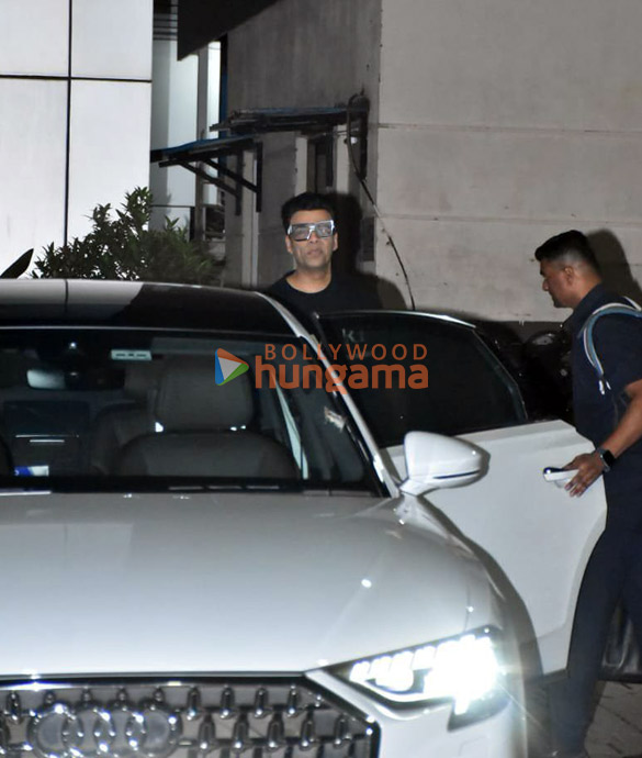 photos ranveer singh and karan johar spotted at kalina airport 2