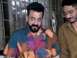 Photos: Sanjay Dutt snapped at a dubbing studio