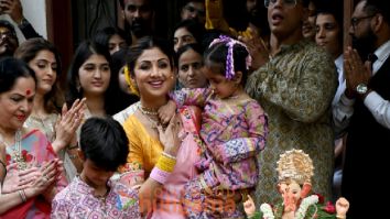 Photos: Shilpa Shetty, Raj Kundra and others celebrate Ganesh Chaturthi
