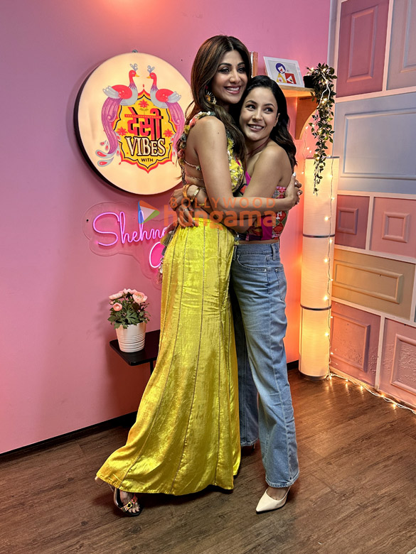 photos shilpa shetty snapped at shehnaaz gills chat show desi vibes 3