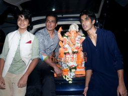 Photos: Sonu Sood snapped during Ganesh Visarjan
