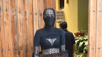 Photos: Uorfi Javed snapped outside Sol Productions Pvt Ltd office in Khar