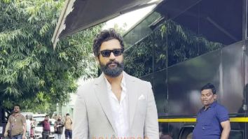 Photos: Vicky Kaushal and Manushi Chillar snapped outside Film City